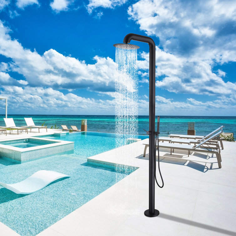 Aquastyle: display hour and tempetures in swimming-pool