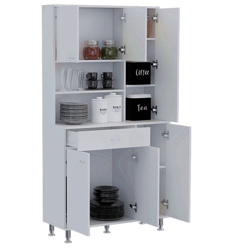 Kitchen Pantry, Kitchen, White