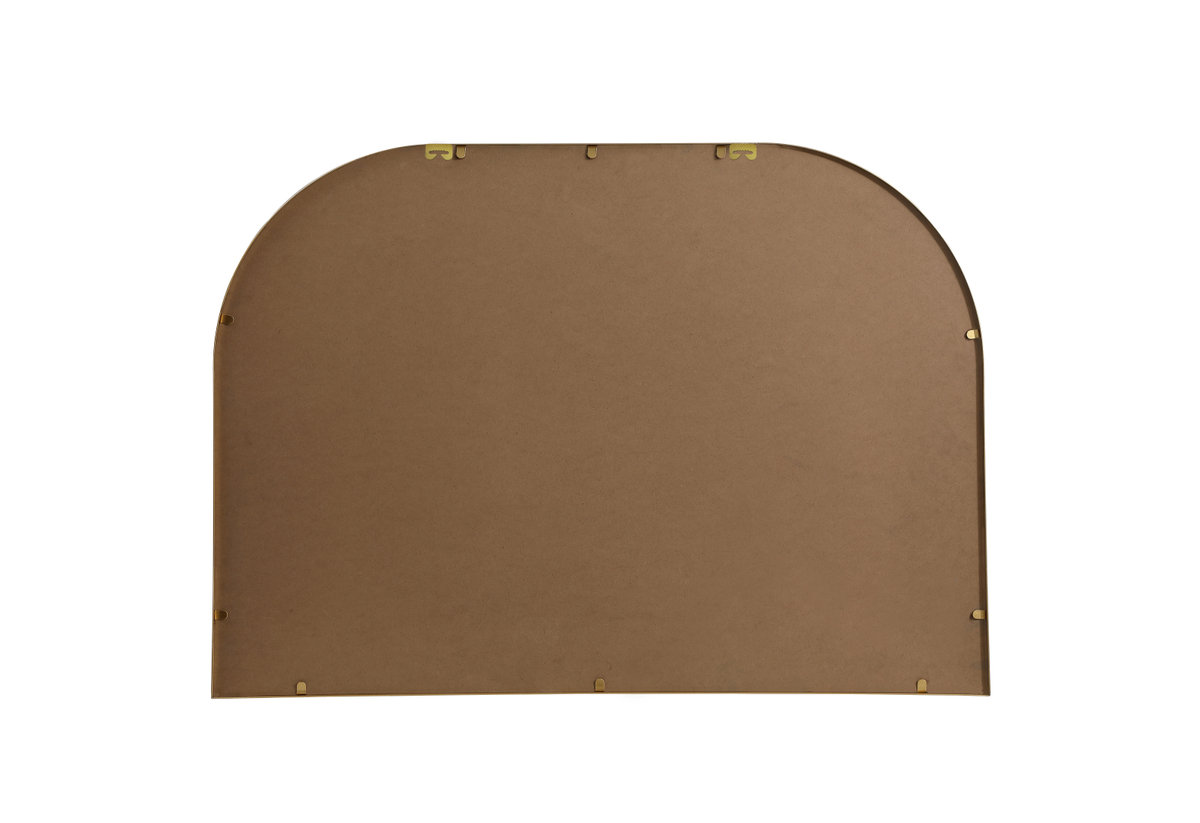 Sabine 42" Accent Mirror, Brass, 30" x 42"