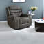 Fauteuils inclinables en tissu Tech, canapé simple noir confortable pour le salon