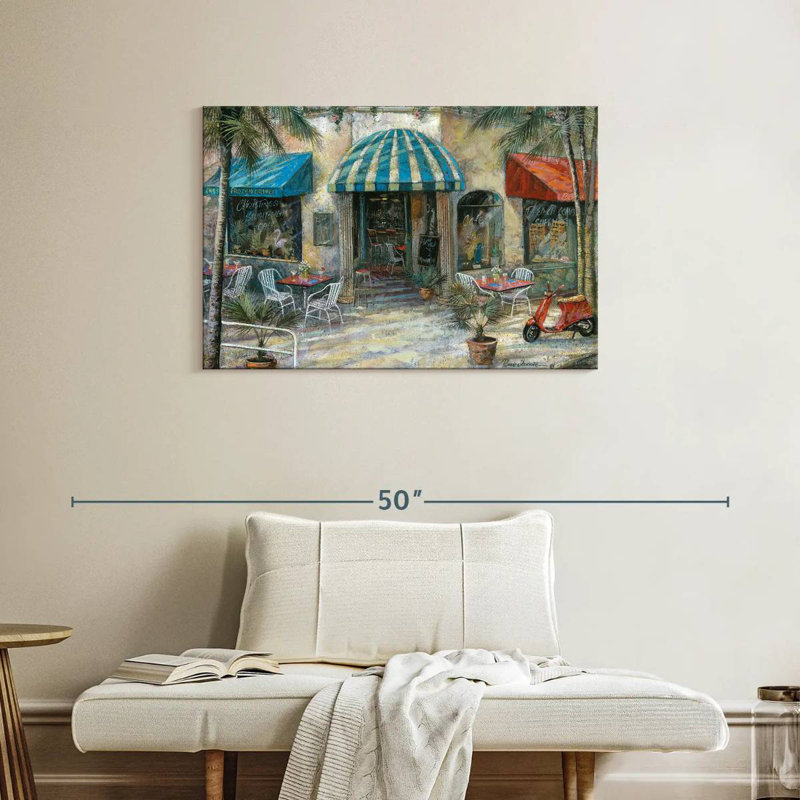Lilie Christine's South Beach Cafe, H 24 po x l 36 po