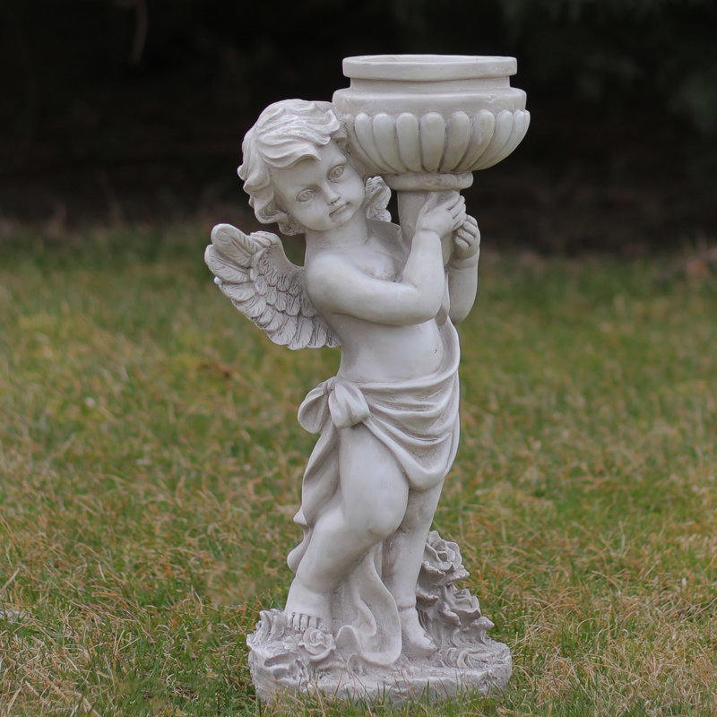Statue de jardin 17,5 po Cherub Angel