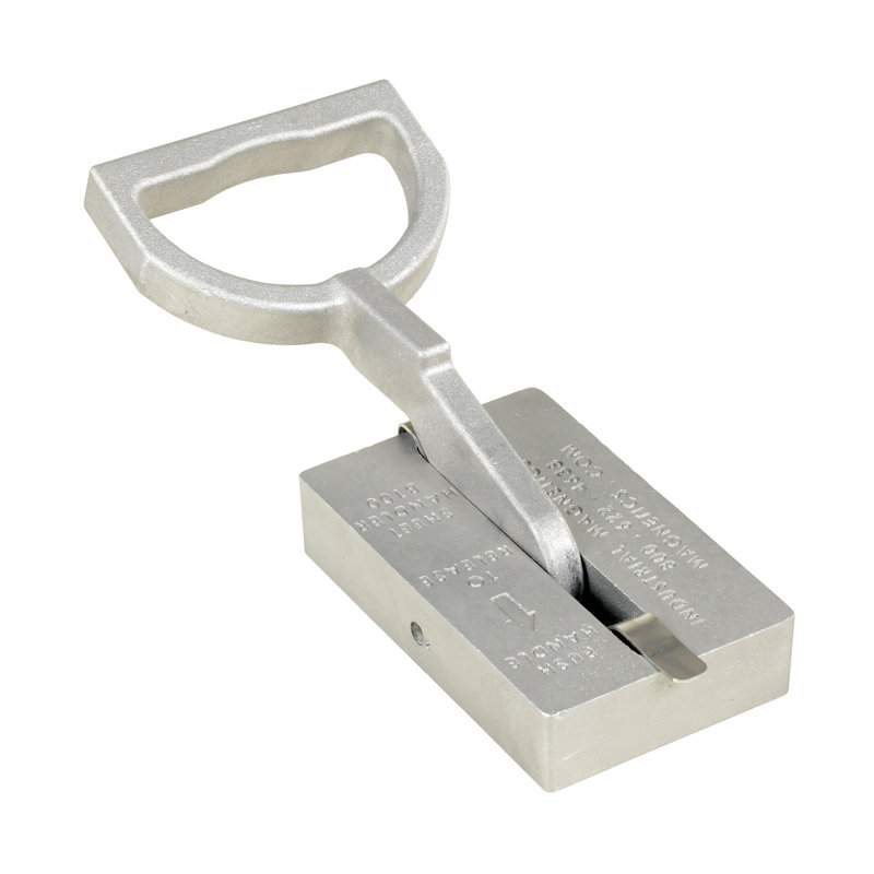 Sheet Handler, Nickel, 4" H x 3.62" W x 11.5" D