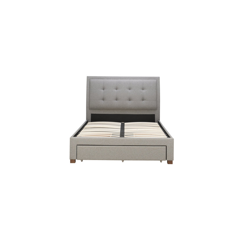 Harith Upholstered Bed Frame, Kingsize (5')