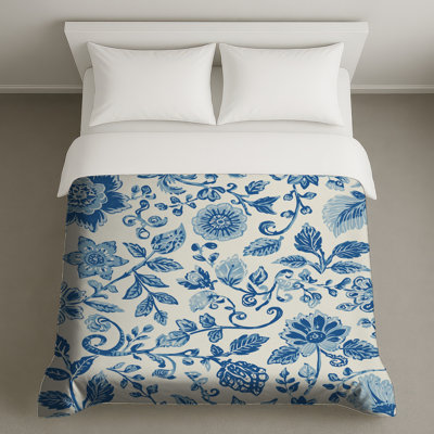 Housses de couette botaniques bleues