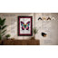 Rainbow Butterfly Modern - Framed Print-603834238-603834114