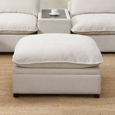 Repose-pieds modulaire avec rangement Arquette