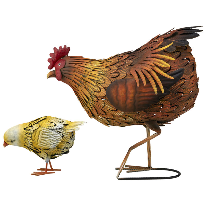 Plumlee Animals Weather Resistant Metal Garden Statue