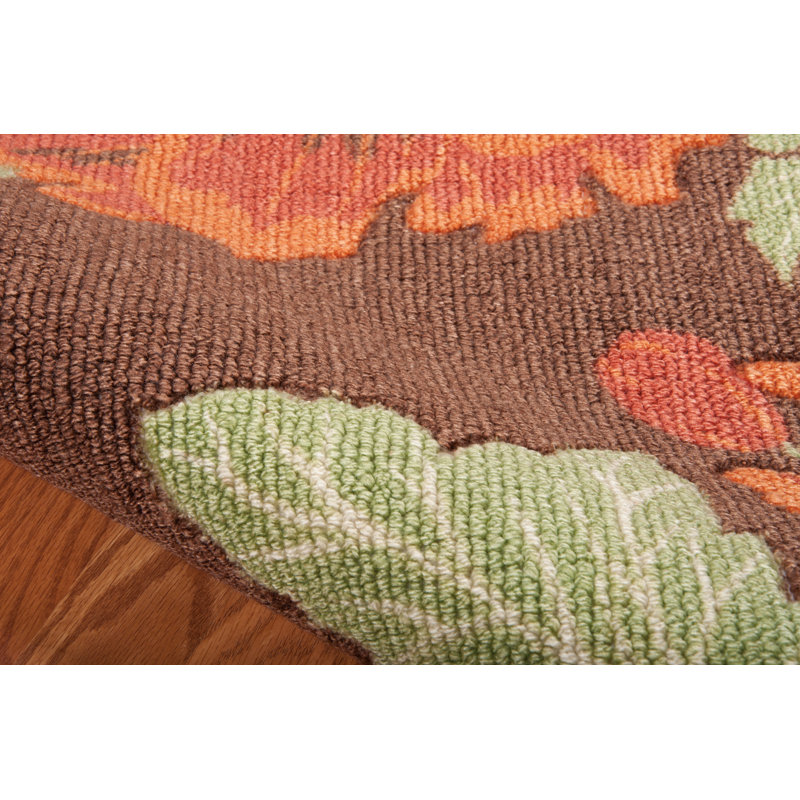 Tapis chocolat Cabell, Rectangle 5' x 7'