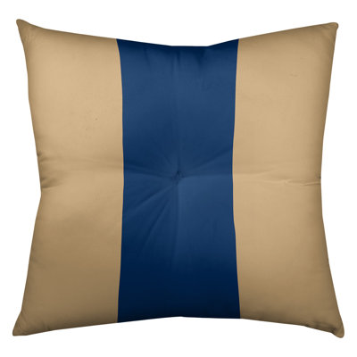 Striped Reversible Throw Pillow