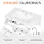 Meuble-lavabo autoportant de 36 po avec lavabo en céramique-109484045