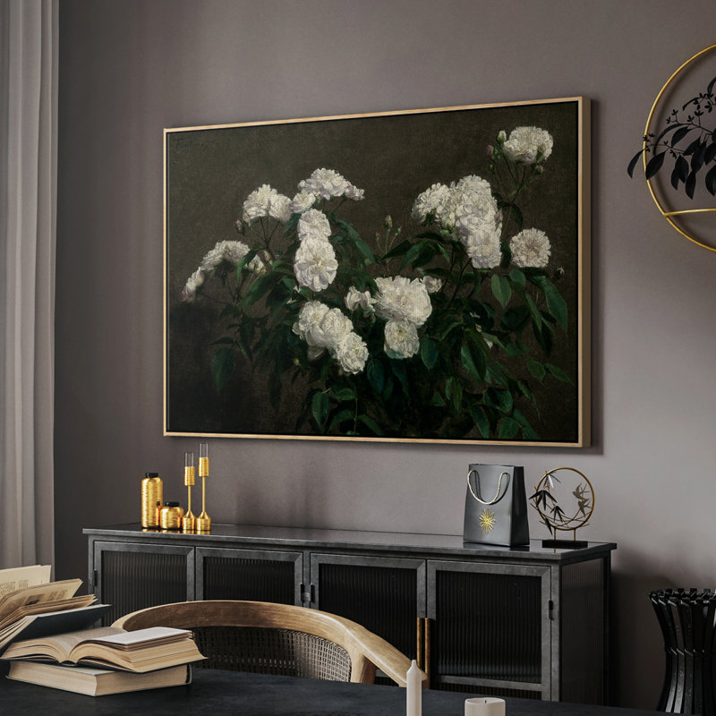 "Vintage Botanical - CV III" sur toile, Toile avec cadre flottant, H 41 po x l 27 po x P 2 po