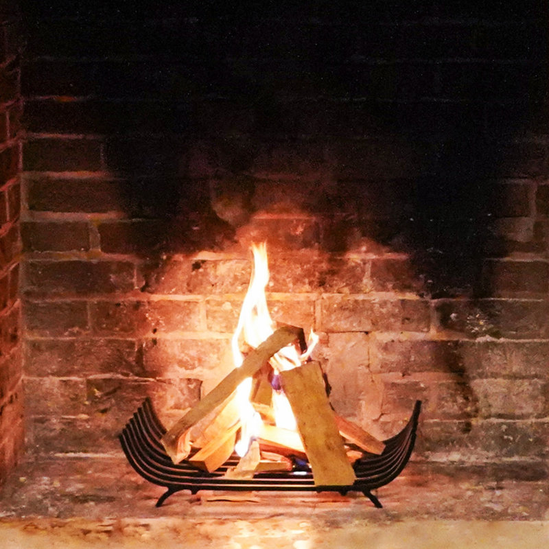 Iron Fireplace Grate
