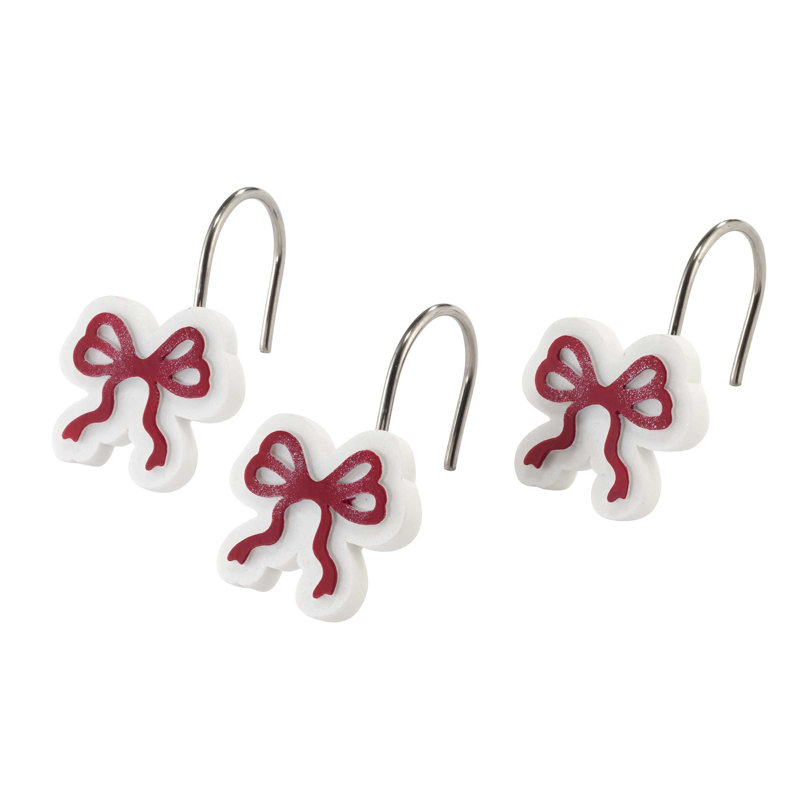 Lefton Shower Curtain & Hook Set