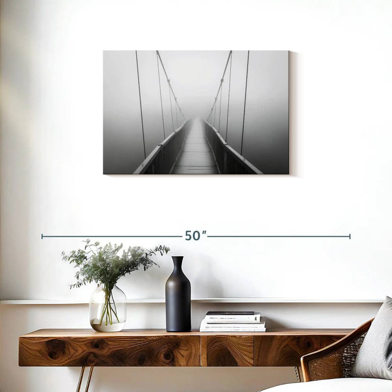 Lilie Bridge To Melancholy, 20" H x 30" W