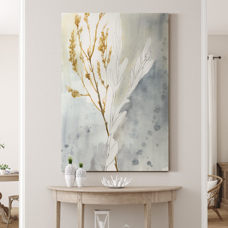 « Wild Grass II », reproduction d’art sur toile tendue, H 12 po x l 8 po x P 1 po