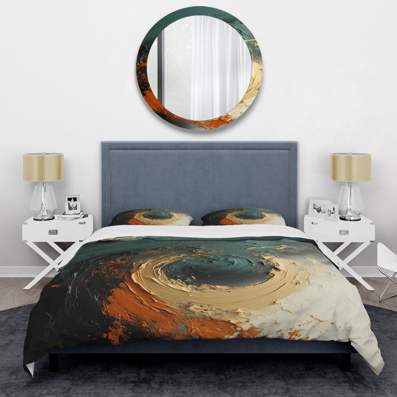 Ensemble de housse de couette White White, Housse de couette pour très grand lit