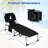 Leva Outdoor Metal Chaise Lounge , Cushion Included-1937638455