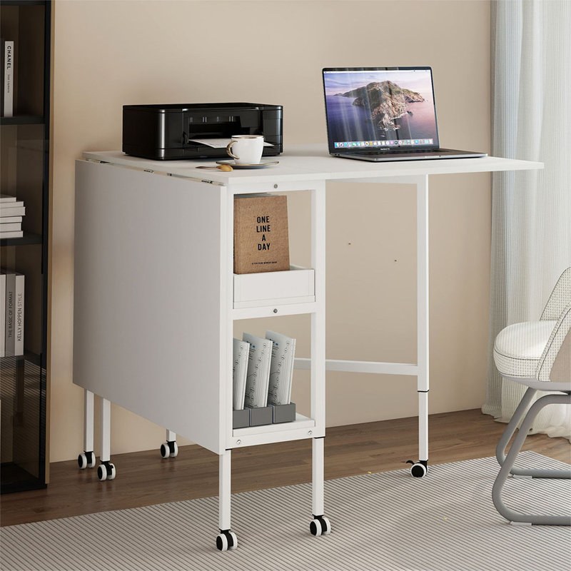 146cm x 90cm Foldable Wardrobe Desk