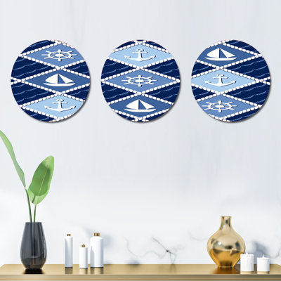 Nautical & Beach Wall Decor on Metal