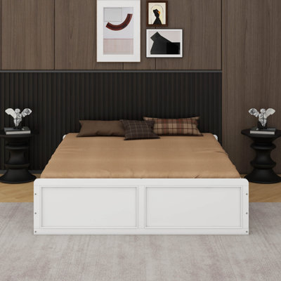 Queen Size Platform Bed With Drawers