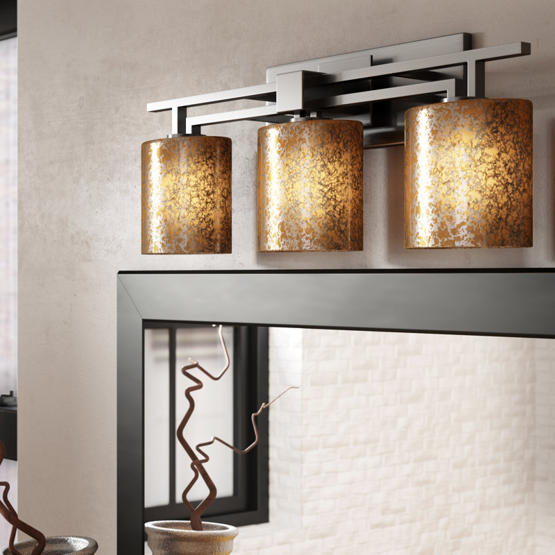 Kip 3 - Light Dimmable Vanity Light, Brushed Nickel, Mercury