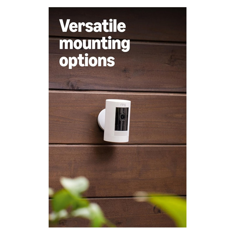 Ring Outdoor Cam, Battery - White