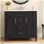 36-inch countertop-mounted bathroom cabinet, modern bathroom storage cabinet, with 2 soft close doors and 2 drawers-120855773