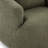 360° Swivel Chair, 38.2" Accent Chair Sofa, Upholstered Swivel Barrel Sofa Chair With A Throw Pillow For Living Room, Bedroom, Office And Hotel, Green-1762084765