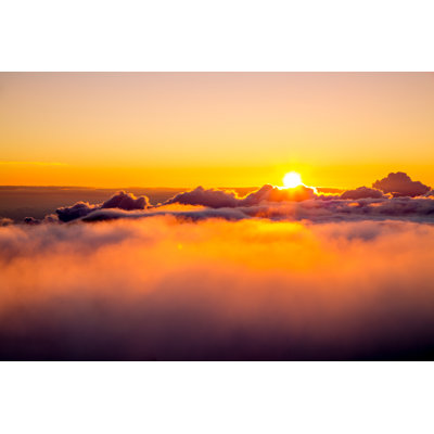 Mount Haleakala Sunrise - Wrapped Canvas Print