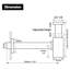 Siphon rond pour bouteille-88395211