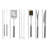 Stainless Steel Dishwasher Safe Grilling Tool Set