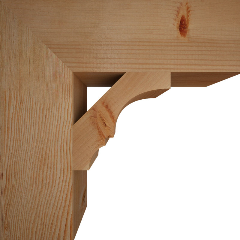 Support de bloc Balboa, Sapin de Douglas lisse, L 5 1/2 po x P 20 po x H 20 po