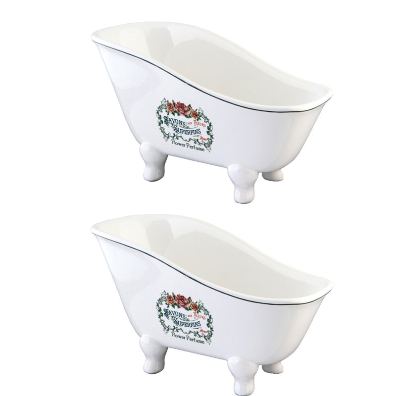 Kingston Brass 8-1/16-Inch Mini Tub (2-Pieces)