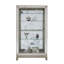 Vitrine en argent vieilli Goode