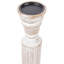 2 Piece Solid Wood Tabletop Candlestick Set