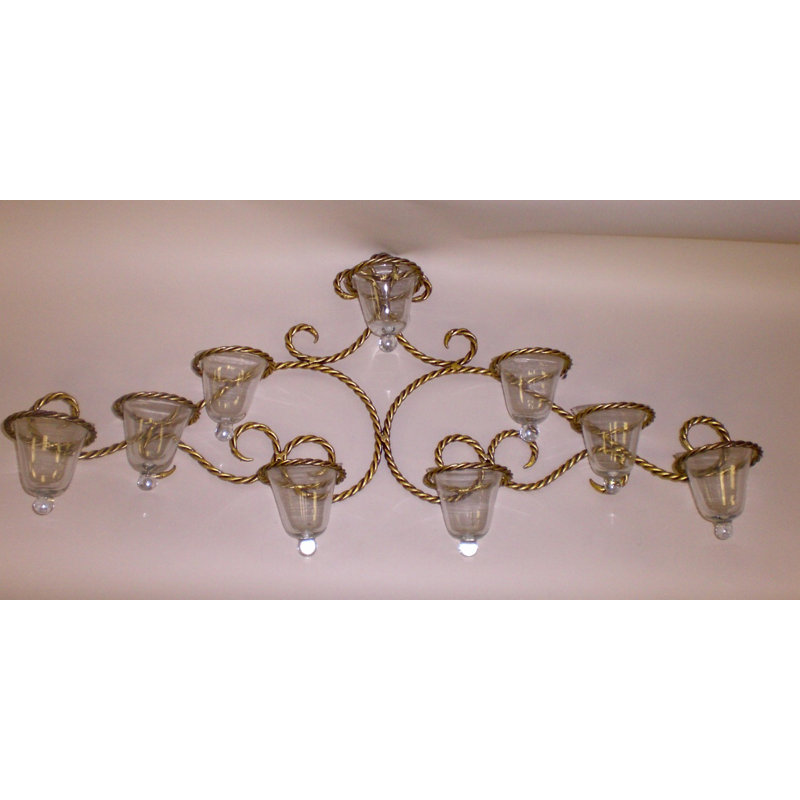 12'' H Iron Wall Wall Sconce