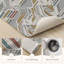 Tapis de cuisine géométriques lavables antidérapants