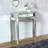 Cannon 80cm Glass Top Console Table