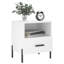 Abtal 40cm W Iron Bedside Table-2146864844