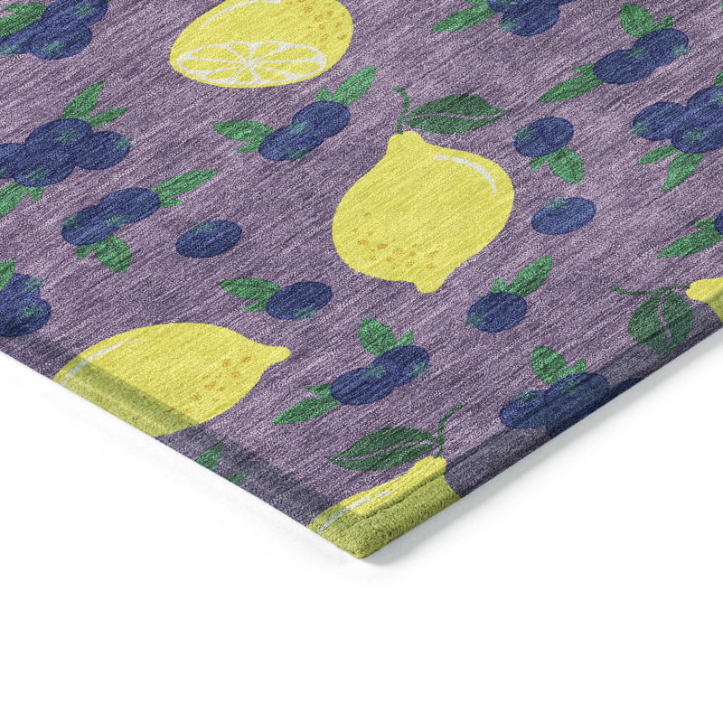 Tapis intérieur / extérieur lavable à la machine Skiljo ACN2354, Rectangle 10 pi x 14 pi