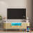 Lving Room Floor-standing TV Cabinet with 16 Color LEDs
