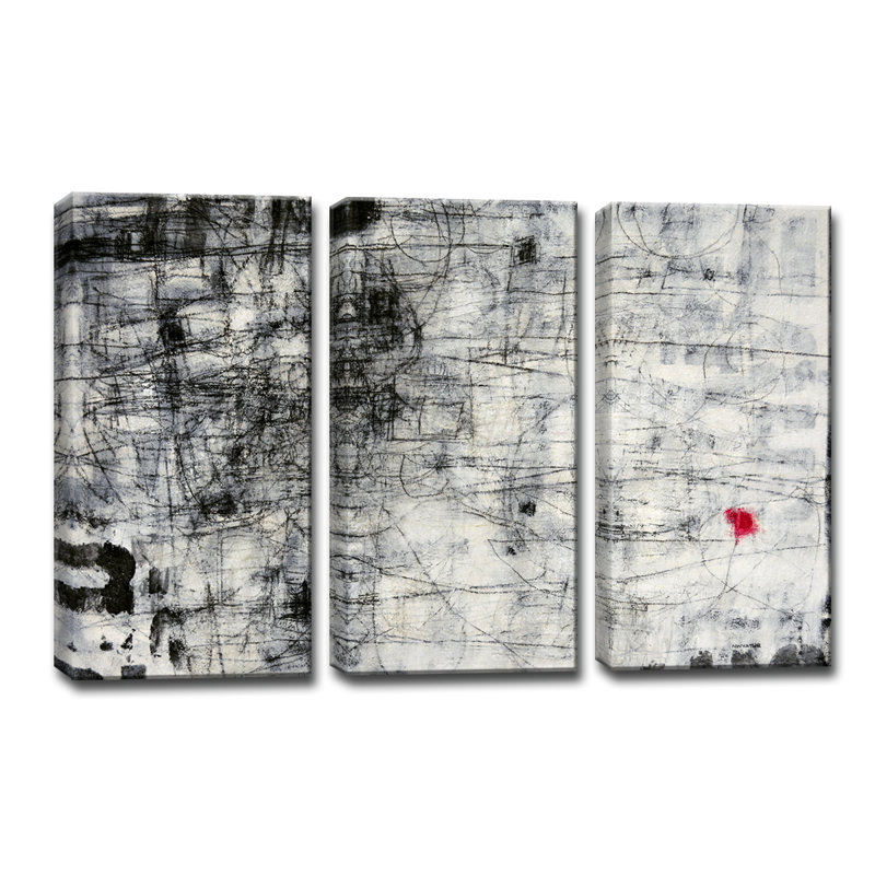 Forgiven par Norman Wyatt Jr. - Ensemble de 3 reproductions sur toiles tendues, H 40 po x l 20 po x p 1,5 po
