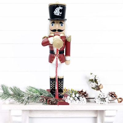 NCAA 14" College Spirit Bugler Nutcracker