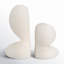 2 Piece Glass Tabletop Candlestick Set