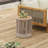 Outdoor Rattan & Acacia Wood Side Table - Patio Balcony Furniture For Garden, Yard, Balcony - Weather Resistant-498277877