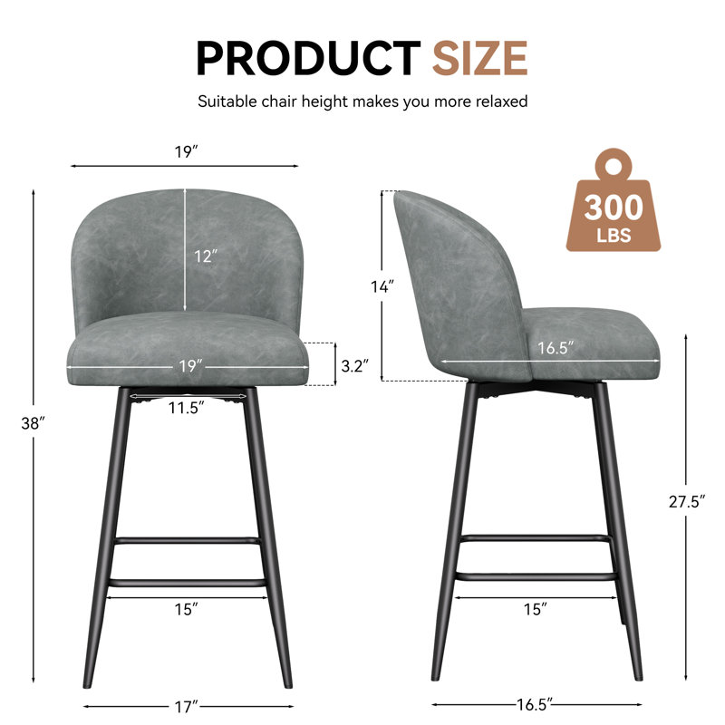 Bar Stools: The Perfect Blend of Functionality and Aesthetics, Gray