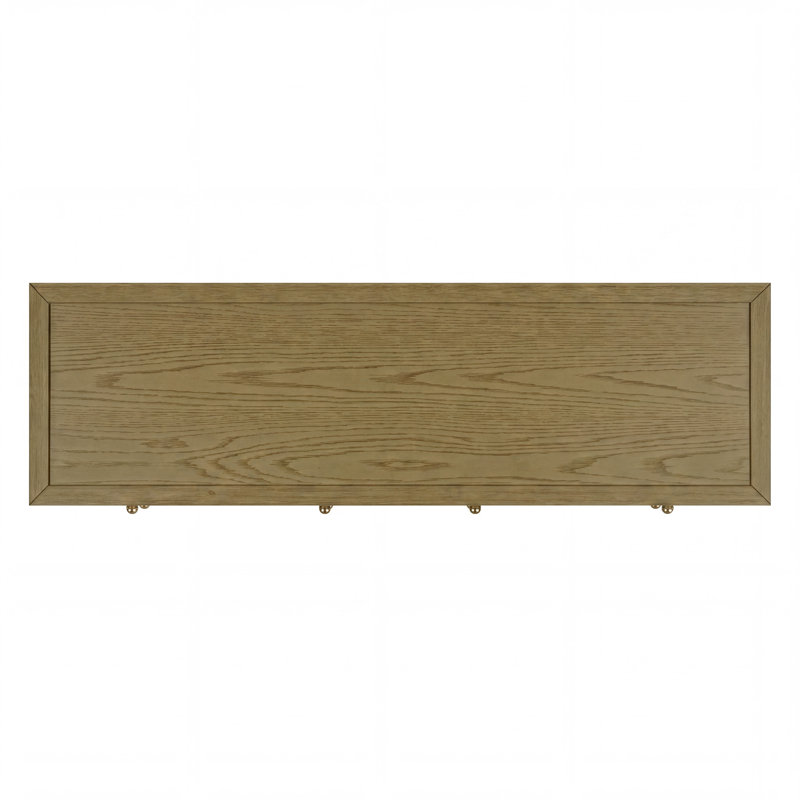 Nora 6-Drawer Dresser, Light Oak