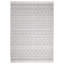 Geometric Area Rug in Gray/White-1716089133