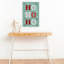 Santa'S Ho Ho Ho Minimalist Modern Abstract Winter Landscape Wall Art Print 1 Piece Wrapped Canvas Wall Art-246827327